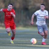 Luca Frenzel (r.) holte mit dem FC Nordkirchen ein Remis gegen die SG Bockum-Hövel.
