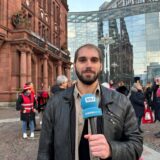 Reporter Daniel Brill war bei der Equal Pay Day-Demo auf dem Friedensplatz in Dortmund.