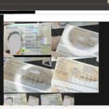 Die Ermittler der Bundespolizei beschlagnahmten bei der Razzia unter anderem diese gefälschten Personalausweise.