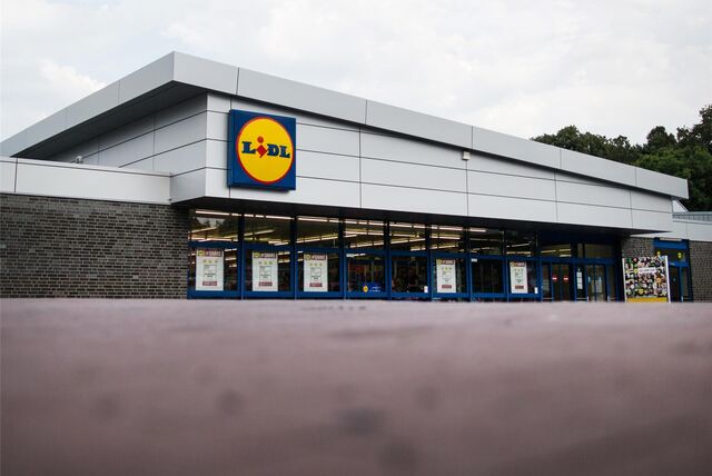 Außenansicht einer Lidl-Filiale.