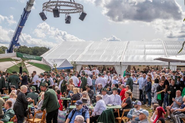 Ein Schützenfest in Datteln.