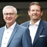 Volksbank-Vorstände Ingo Hinzmann und Martin Wissing