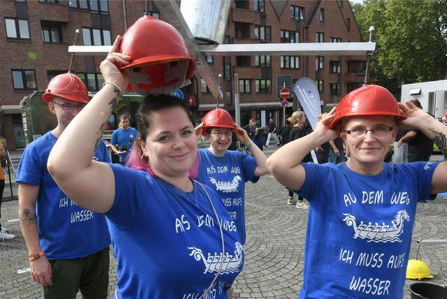 Auch 2023 wurden auf dem Marktplatz während der Castropiade Wettkämpfe ausgetragen.
