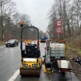 Die Telekom lässt umfangreiche Arbeiten an der Münsterstraße in Haltern durchführen.