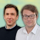 Der Dortmund-Podcast „Unterm U“ wird präsentiert von Bastian Pietsch und Felix Guth (v.l.).