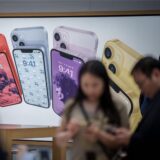 Das Innere eines Apple-Stores in New York.