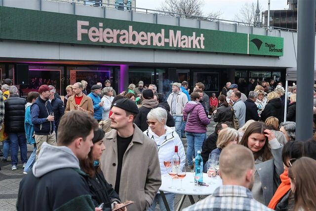 Der erste Feierabendmarkt 2024 war gut besucht.