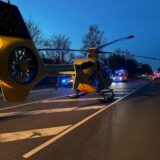 Auf der Stadtgrenze zwischen Dorsten und Bottrop kam es am Montag zu einem schweren Unfall.