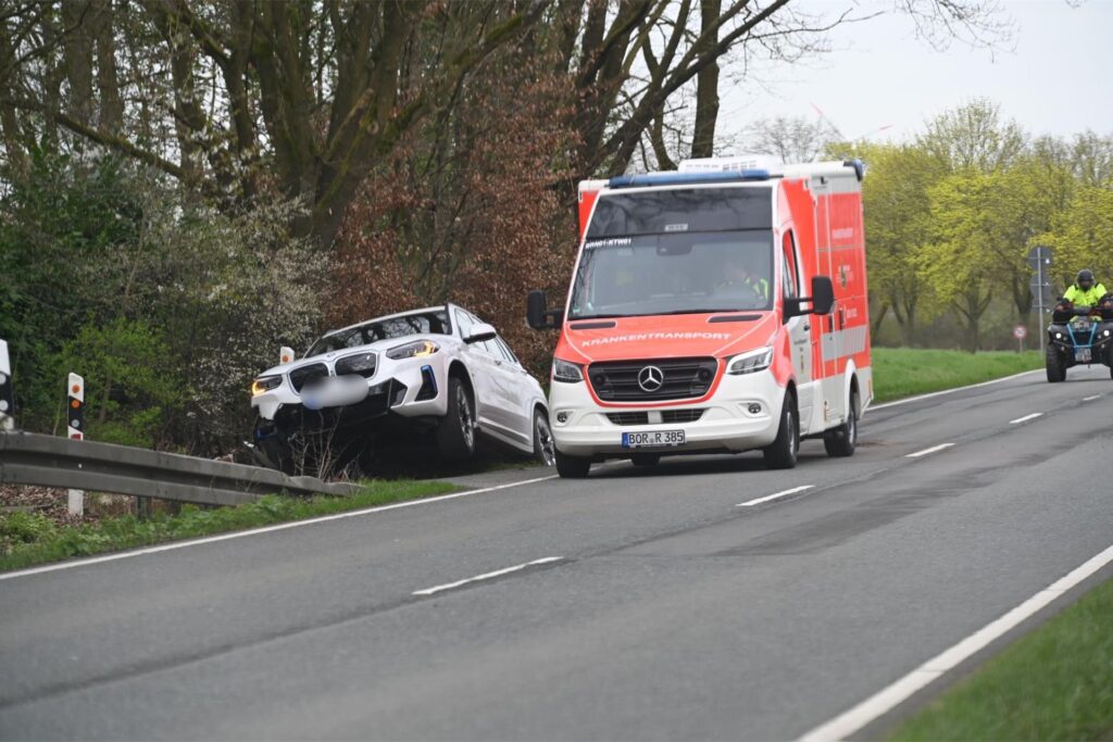 Ein Rettungswagen war vor Ort, musste aber nicht tätig werden.
