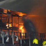 Ein Großbrand brach am Dienstagabend im Hagebaumarkt am Westring in in Castrop-Rauxel aus.