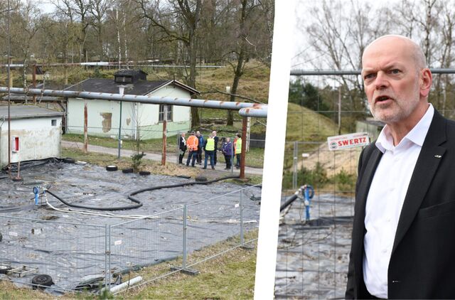 Ein Hotspot auf dem Wasag-Gelände: Hier wird das Grundwasser saniert. Roland Arnz vom Verband für Flächenrecycling und Altlastensanierung (AVV) erklärt das Verfahren.