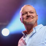 Entertainer Stefan Raab in blauem Hemd