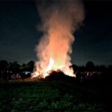 Eindrücke vom Osterfeuer in Datteln-Ahsen.