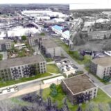 Die Bildmontage zeigt den geplanten Wandel für das Gelände der ehemaligen RAG-Ausbildung zum Wohnquartier.