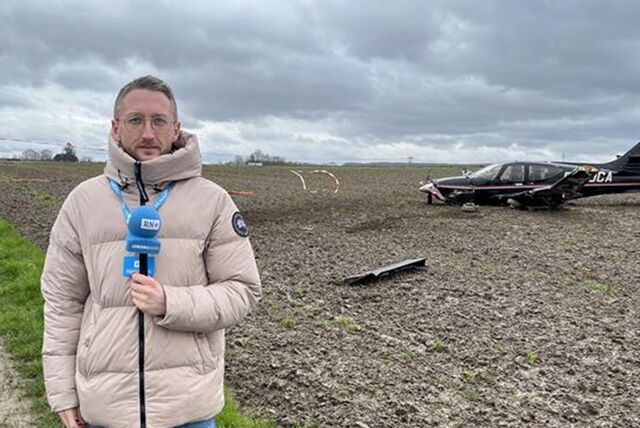 Die Reporter Philipp Pohl und Tim Hübbertz berichten vom Dortmunder Flughafen.