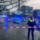 Ein großer Polizeieinsatz fand am Mittwochabend an der Reinoldikirche in Dortmund statt.
