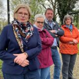 Angelika Postel, Carola Leuchtmann, Wolfgang Limberg und Christel Sperz von der FWI in Castrop-Rauxel