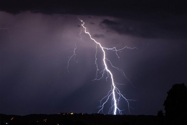 Vor Gewittern warnt der Deutsche Wetterdienst in Dorsten und Umgebung.