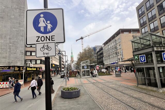 Die Kampstraße in Dortmund