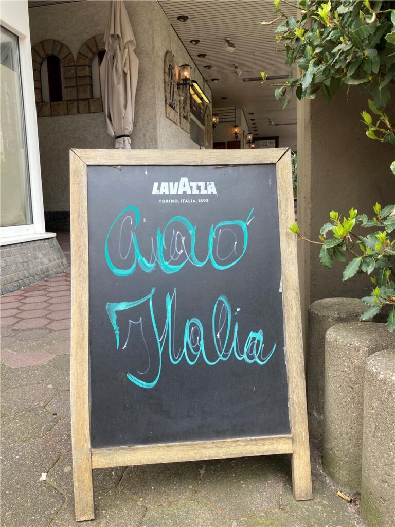 Klappaufsteller Ciao Italia in Recklinghausen