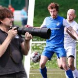 Fotograf Volker Engel brachte seine Ausbeute von Sportplätzen und einer Halle mit.