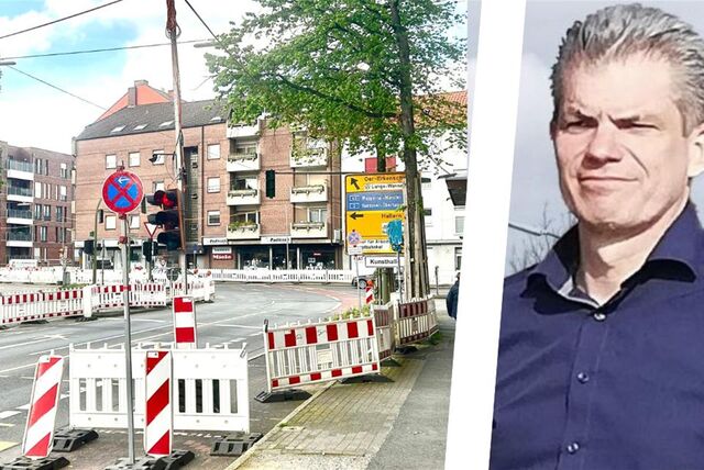 Axel Fritz und die Ecke Martinistraße/Wickingstraße