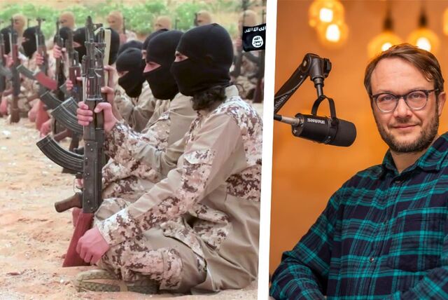 Kämpfer der Terror-Organisation Islamischer Staat in einem Propaganda-Video. Auch in Dortmund leben Unterstützer des IS – einige von ihnen sind jetzt aufgeflogen. Die Hintergründe sind Thema im Dortmund-Podcast.