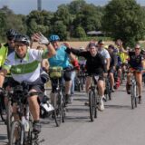 Teilnehmer der NRW-Radtour