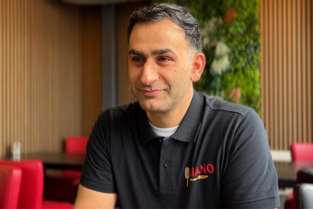 Rastam Haj Hossein, Inhaber von Biano