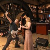 Die Band „Dorsten“ aus Phoenix gab am Mittwochabend ein Konzert in der Maschinenhalle auf Fürst Leopold.