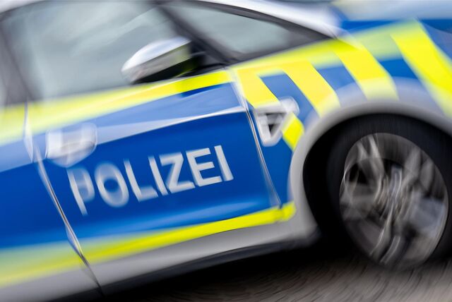 Ein Streifenwagen der Polizei.