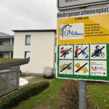 Hinweisscchild auf den LiNa-Spielplatz