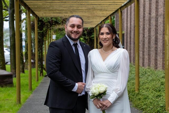 Dilara (geborene Ergüner) und Ahmet Sahin haben am Standesamt zu Castrop-Rauxel geheiratet.
