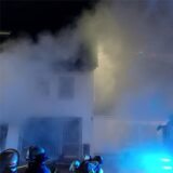 Starke Rauchentwicklung bei einem Kellerbrand in Wetter (Ruhr).