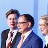 Die AfD-Größen Maximilian Krah, Tino Chrupalla und Alice Weidel sollen nach AfD-Angaben in Marl sprechen.