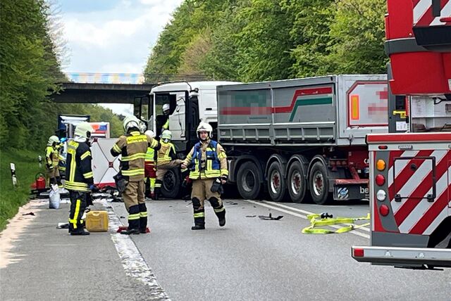 Unfall auf dem Bossendorfer Damm