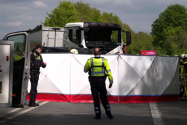 Unfall Bossendorfer Damm