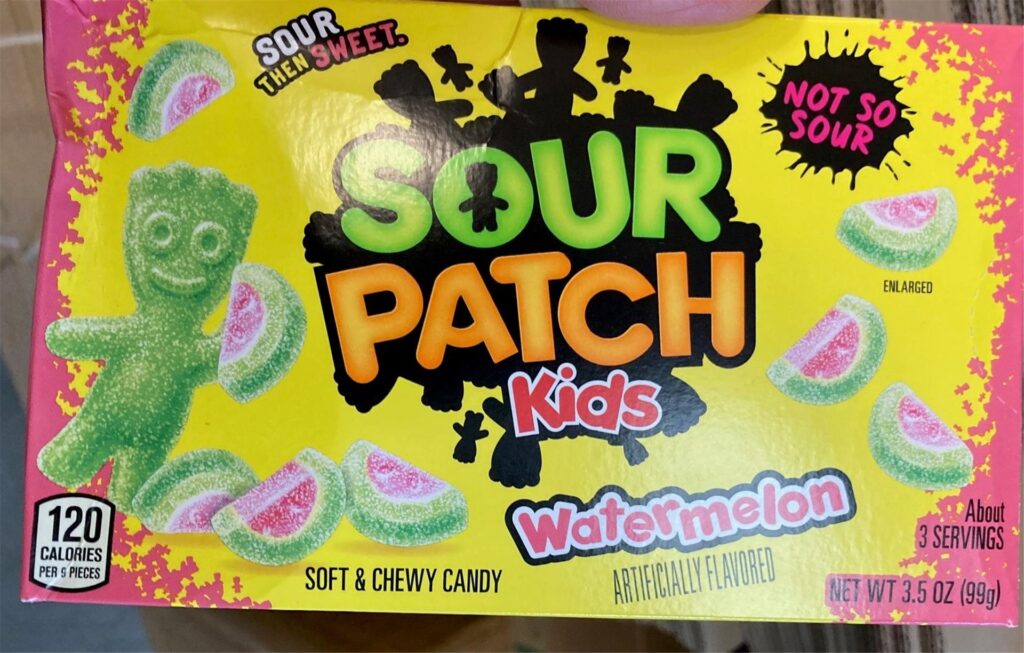 Die Sour Patch Kids in der Sorte Watermelon. Die Sour Patch Kids in der Sorte Watermelon.