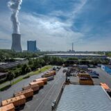 Luftbild vom Betriebshof des KSD in Datteln