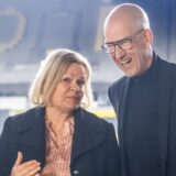 Bundesinnenministerin Nancy Faeser traf unter anderem BVB-Geschäftsführer Carsten Cramer in Dortmund.