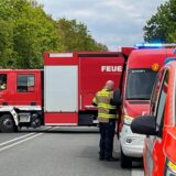 Feuerwehr sperrt Bossendorfer Damm