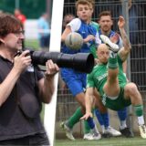 Fotograf Volker Engel brachte seine Ausbeute von Sportplätzen mit.