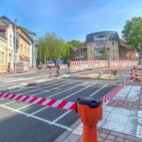 Eine Baustelle in Datteln.