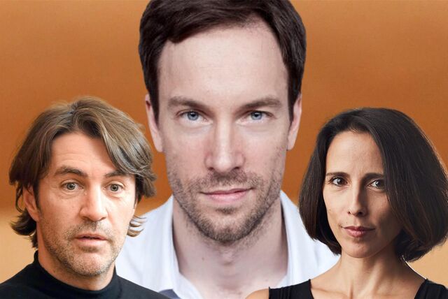 Ballettmanager Jas Otrin (Mitte) und die beiden Choreografen Annabelle Lopez Ochoa und Edwar Clug sollen das Dortmunder Ballett leiten.