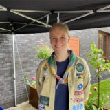 Pfadfinderleiterin Linda Herwald aus Castrop-Rauxel.