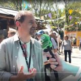 Ruhrfestspiele-Intendant Olaf Kröck im Gespräch mit RZ-Redakteur Alexander Spieß.