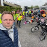 Die Fahrraddemo Kidical Mass findet zum zweiten Mal in Castrop-Rauxel statt. Unser Reporter Tobias Weckenbrock berichtete live vor Ort.