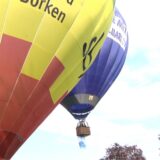 Heißtluftballons im Freibad Sythen