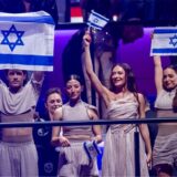 Eden Golan (2.v.r.) wurde vom Publikum ins ESC-Finale gewählt.