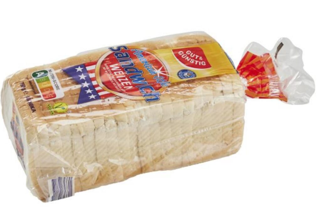 Eine Verpackung des Weizen-Toastbrotes von Edeka und Marktkauf, das von einer Rückrufaktion betroffen ist. Eine Verpackung des Weizen-Toastbrotes von Edeka und Marktkauf, das von einer Rückrufaktion betroffen ist.